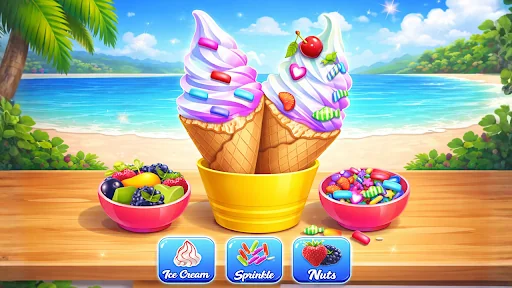 Ice cream games DIY, ASMR