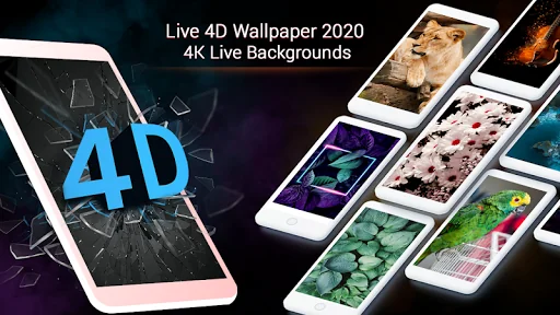 4K HD Wallpaper, 4D Background screenshot 1