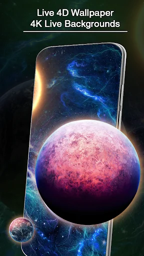 4K HD Wallpaper, 4D Background screenshot 3