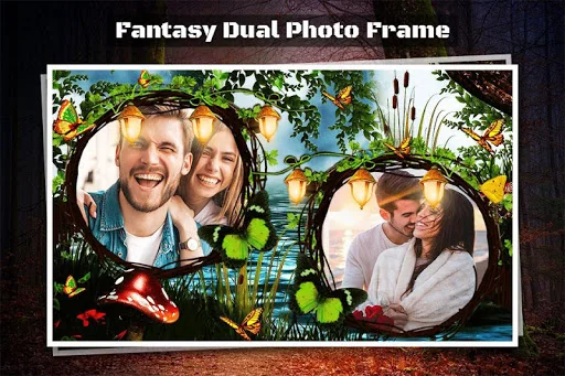 Fantasy Dual Photo Frames screenshot 2