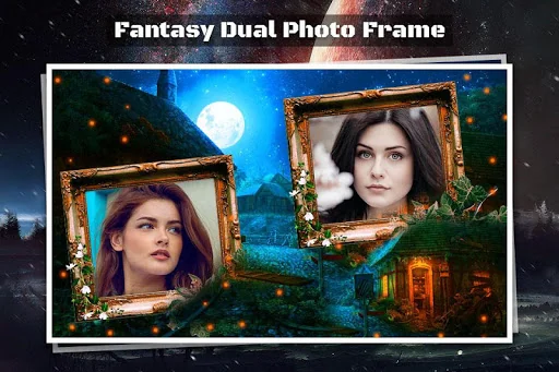 Fantasy Dual Photo Frames screenshot 3