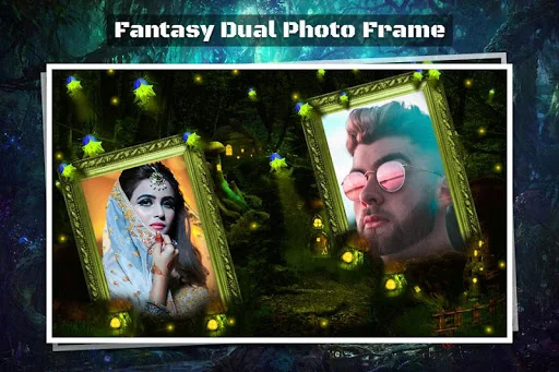 Fantasy Dual Photo Frames screenshot 4