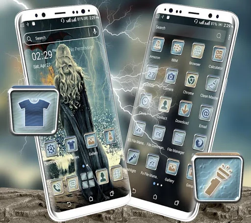Fantasy Girl Launcher Theme screenshot 2