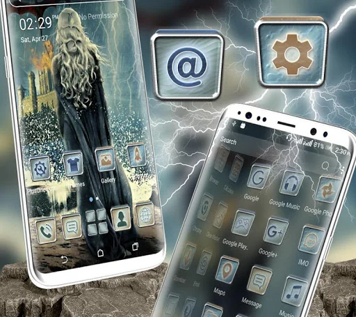 Fantasy Girl Launcher Theme screenshot 4
