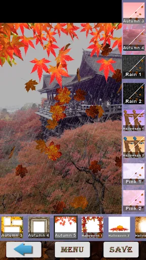 Aki Camera -Autumn & halloween screenshot 1