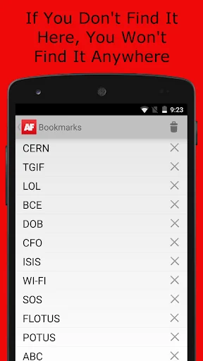 Acronym Finder screenshot 4