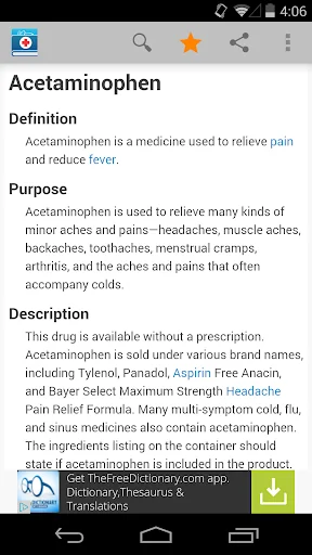 Medical Dictionary by Farlex screenshot 1