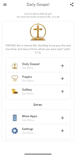 Daily Gospel screenshot 1