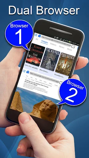 Fast Dual Browser - Split Brow screenshot 2
