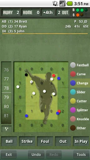 iScore Baseball/Softball screenshot 2