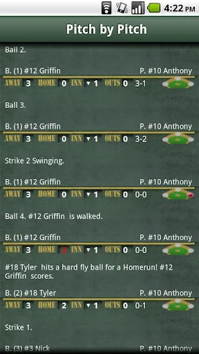 iScore Baseball/Softball screenshot 4