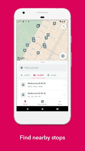NYC Bus Checker screenshot 1