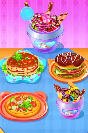 Cooking Foods In The Kitchen