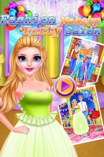 Fashion Makeup Party Salon