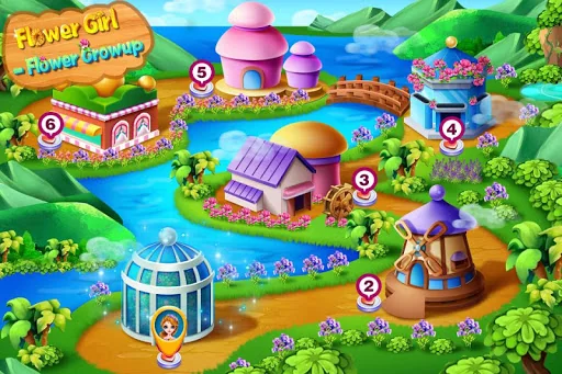Flower Girl - Flower Growup screenshot 1