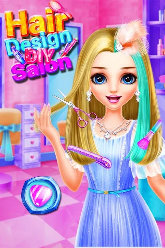 Hair Designer DIY Salon screenshot 1