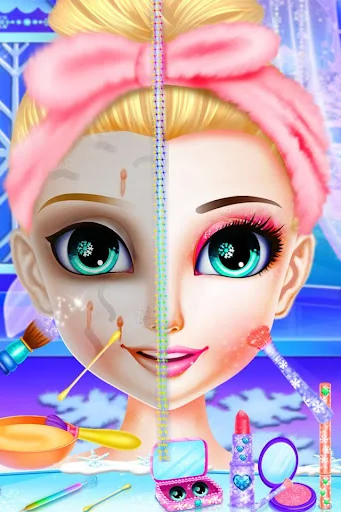 Ice Queen Makeup Spa 2 screenshot 2