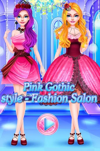 Pink Gothic Fashion Style screenshot 1