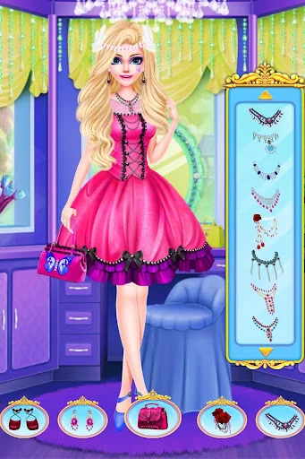 Pink Gothic Fashion Style screenshot 4