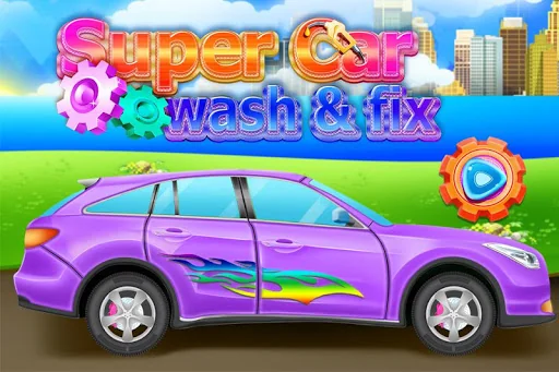 Super Car Wash And Fix screenshot 1