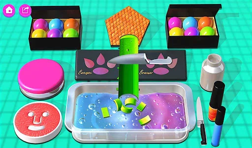Makeup Slime Game! Relaxation screenshot 1
