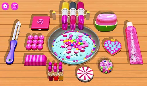 Makeup Slime Game! Relaxation screenshot 2