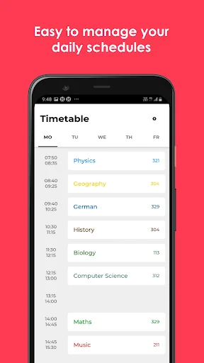 Timetable - School Planner App