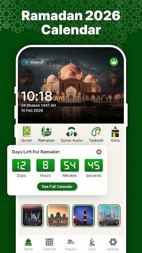 Ramadan Calendar & Time Table