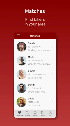 Biker Planet Dating App screenshot 1