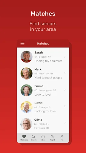 Dating for Seniors screenshot 1
