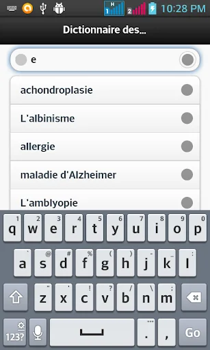 Dictionnaire Des Maladies screenshot 2