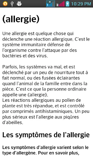 Dictionnaire Des Maladies screenshot 3