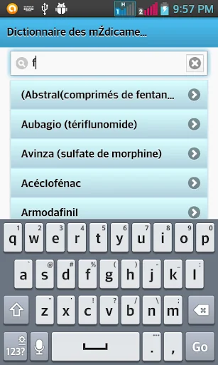 Dictionnaire Des Médicaments screenshot 2