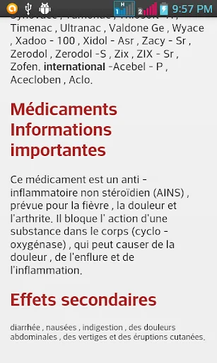 Dictionnaire Des Médicaments screenshot 4