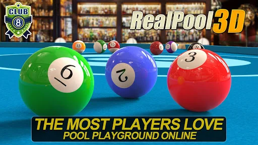 Real Pool 3D Online 8Ball Game screenshot 1