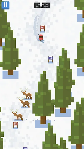 Skiing Yeti Mountain screenshot 2