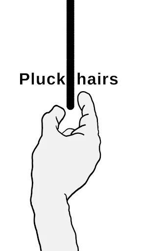 Pluck It: hairs and emotions