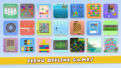 Feenu Offline Games (40 Games) screenshot 1