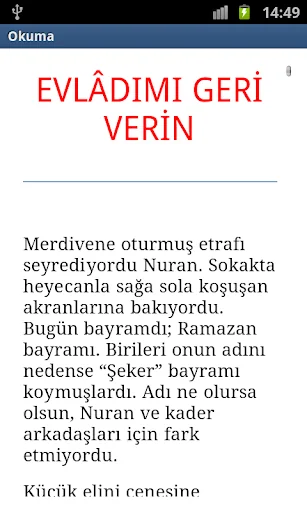 Evlâdımı Geri Verin screenshot 3