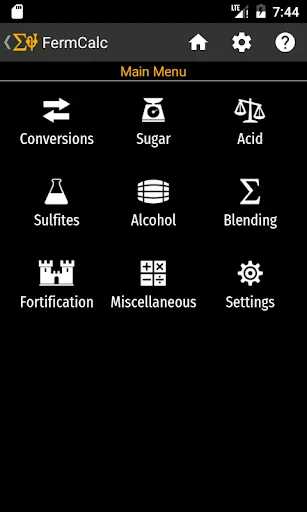 FermCalc Winemaking Calculator