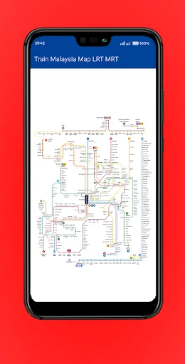 Train Malaysia Map LRT MRT Pro