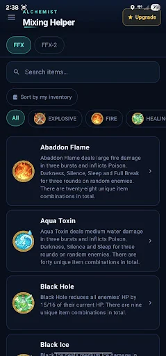 FFX Guide: Mix & Walkthrough