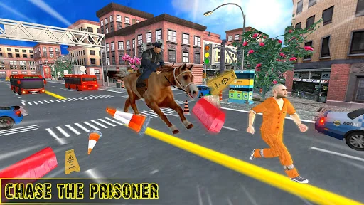 Police Horse Crime Chase 3D