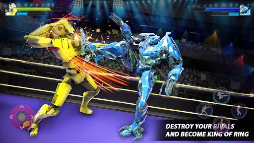 Robot Ring Fighting: Wrestling screenshot 1
