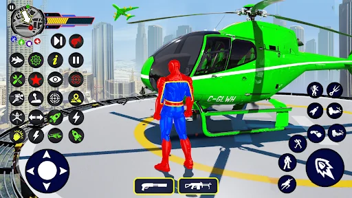 Spider Rope Hero: Action Game