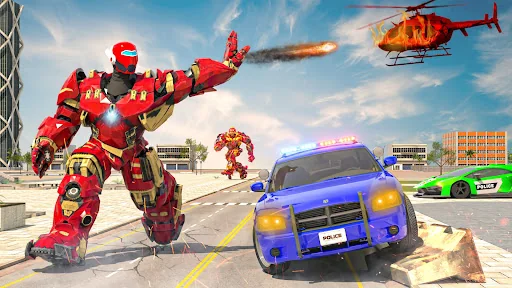 Helicopter Game: Flying Car 3D screenshot 2