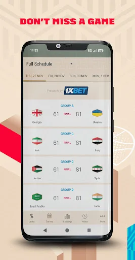 FIBA Basketball World Cup 2027 screenshot 4