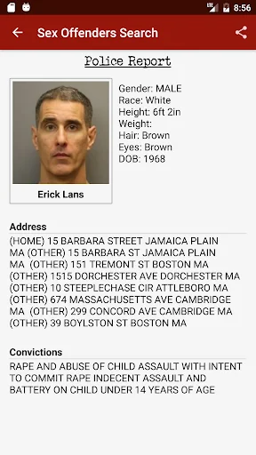 Sex Offenders Search screenshot 4