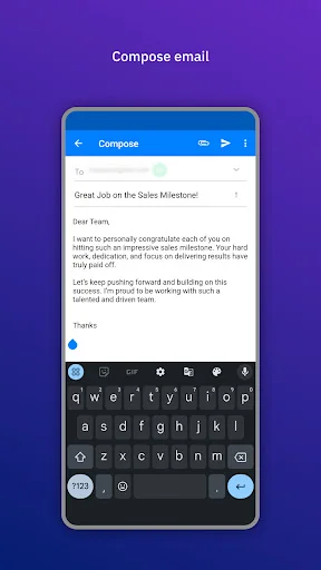 IBM MaaS360 Mail screenshot 1