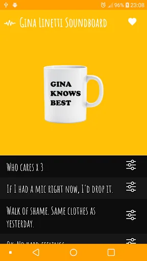 Gina Linetti Soundboard